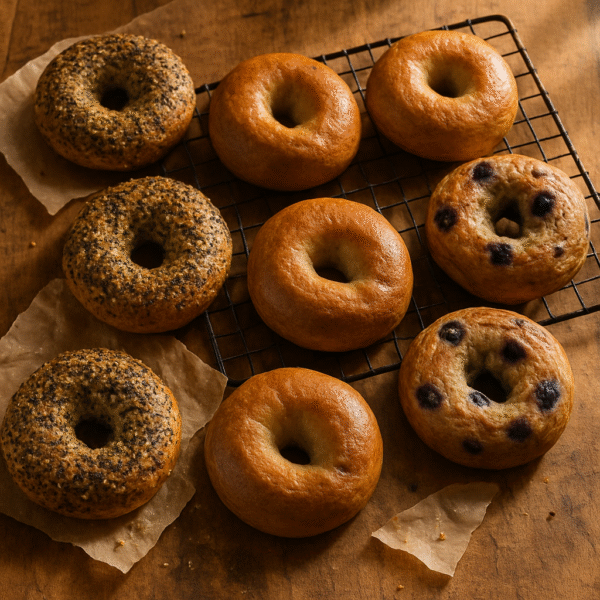 12 New York Style Bagels (Leave Note at checkout to adjust Flavors)