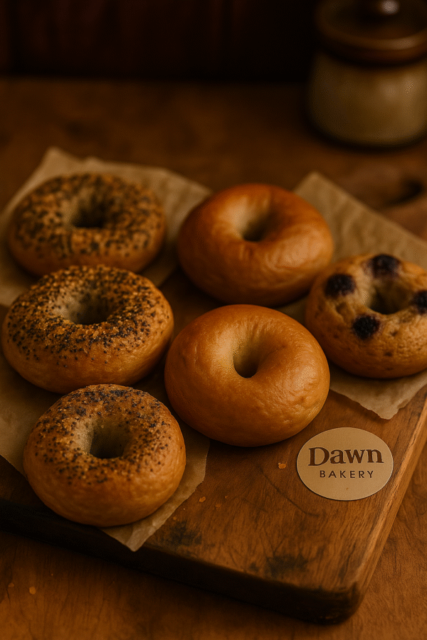 6 New York Style Bagels (Leave Note at checkout to adjust Flavors)
